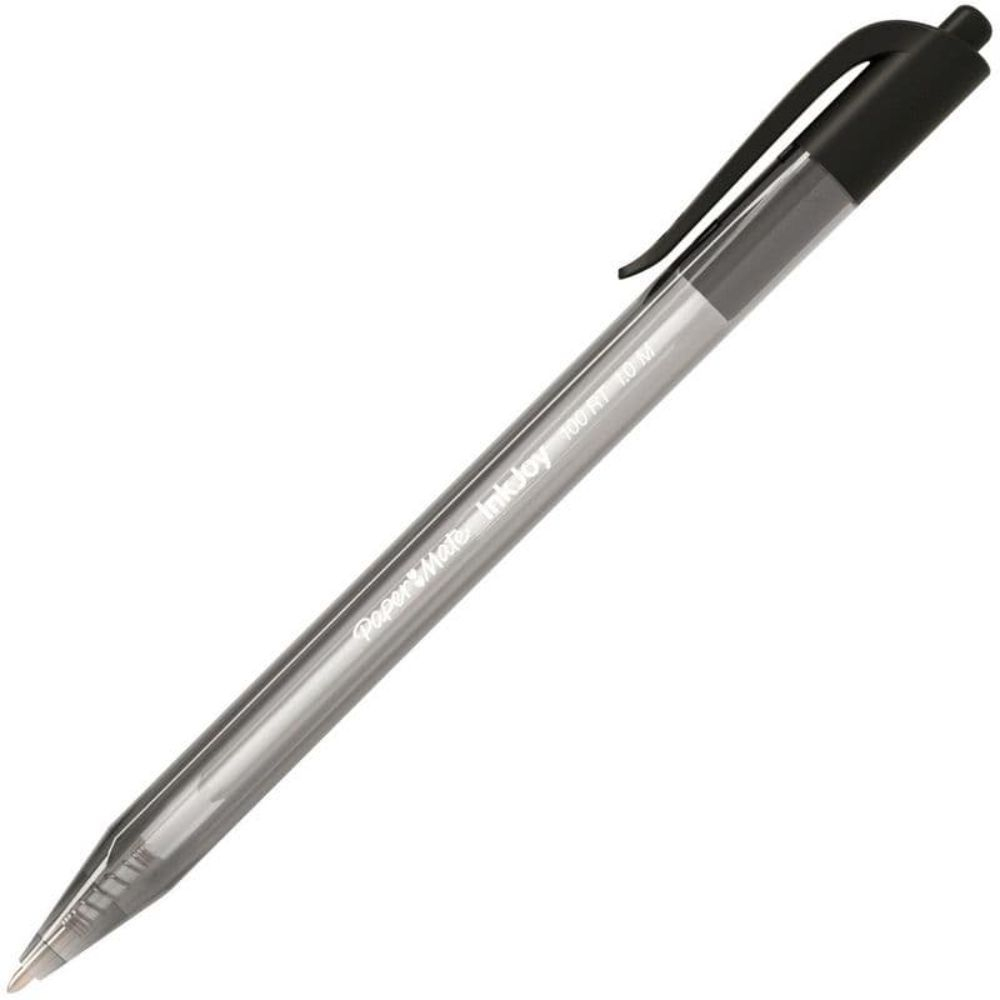 Bolígrafo 1 mm Negro Retráctil Paper Mate