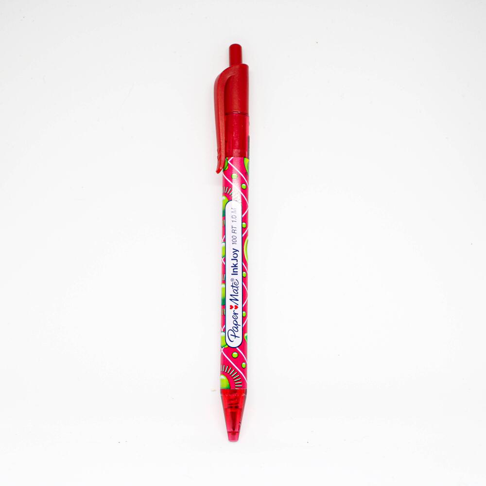 Bolígrafo 1 mm Rojo Retráctil Paper Mate Candy Pop