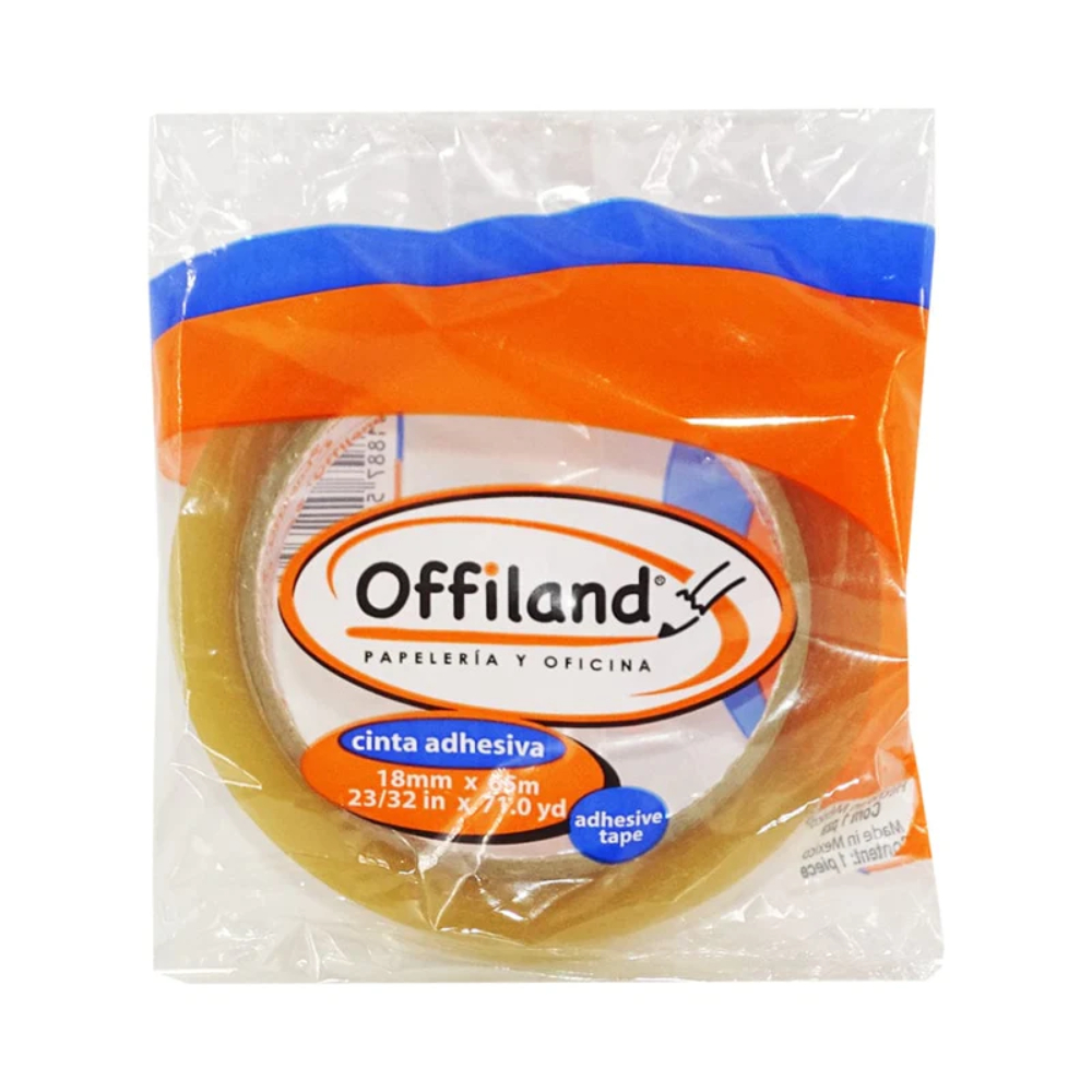 Cinta Adhesiva Offiland 18X65