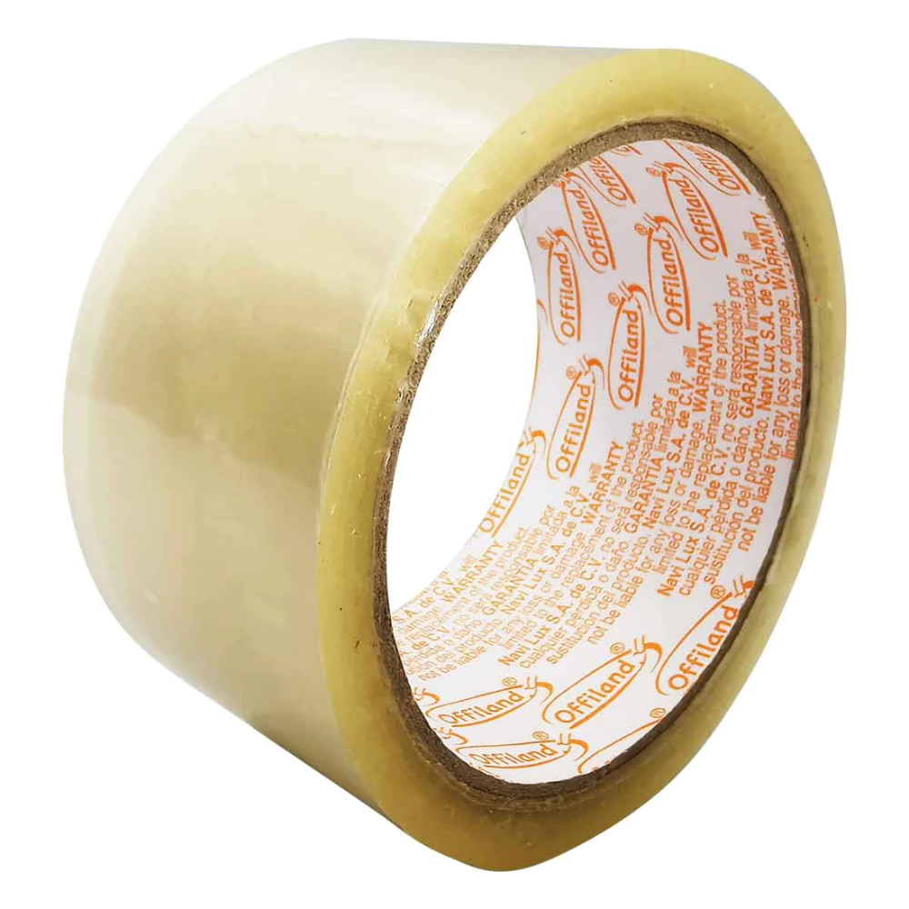 Cinta Adhesiva Transparente 48X50 P/Empaque Offiland