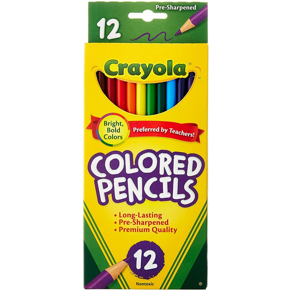Colores Largos 12 Pzas Crayola