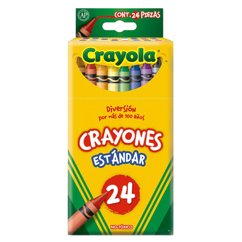 Crayones Estándar 24 Pzas Crayola