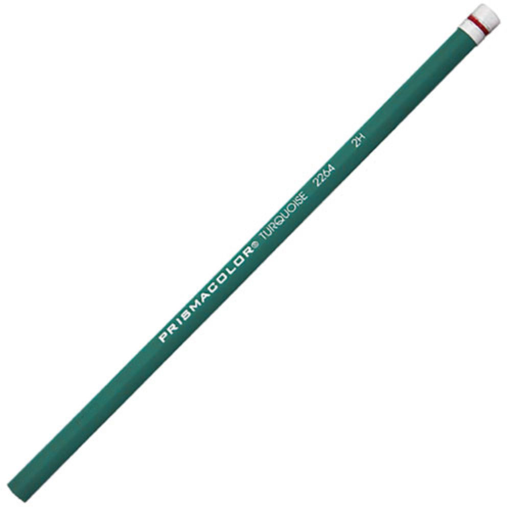 Lapiz 2H Grafito Dibujo Turquoise