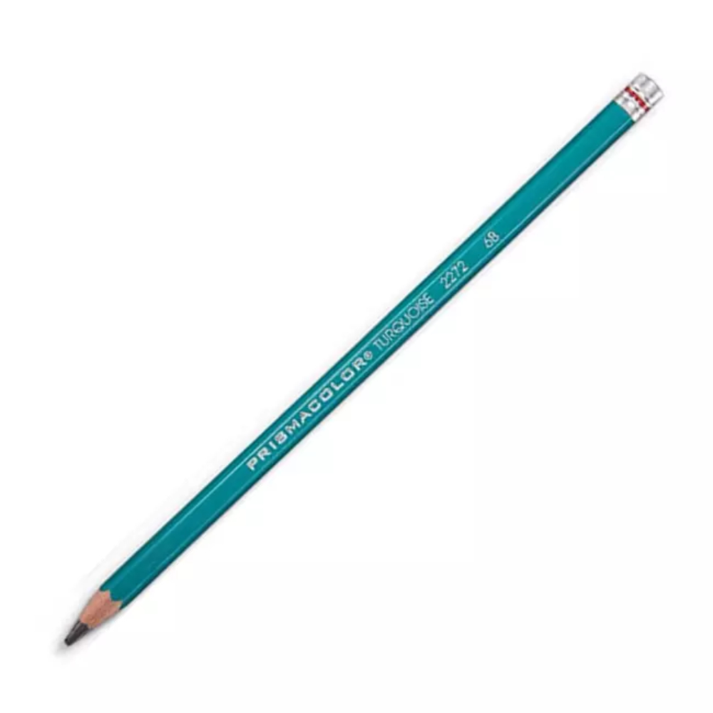 Lápiz 6B Grafito Dibujo Turquoise
