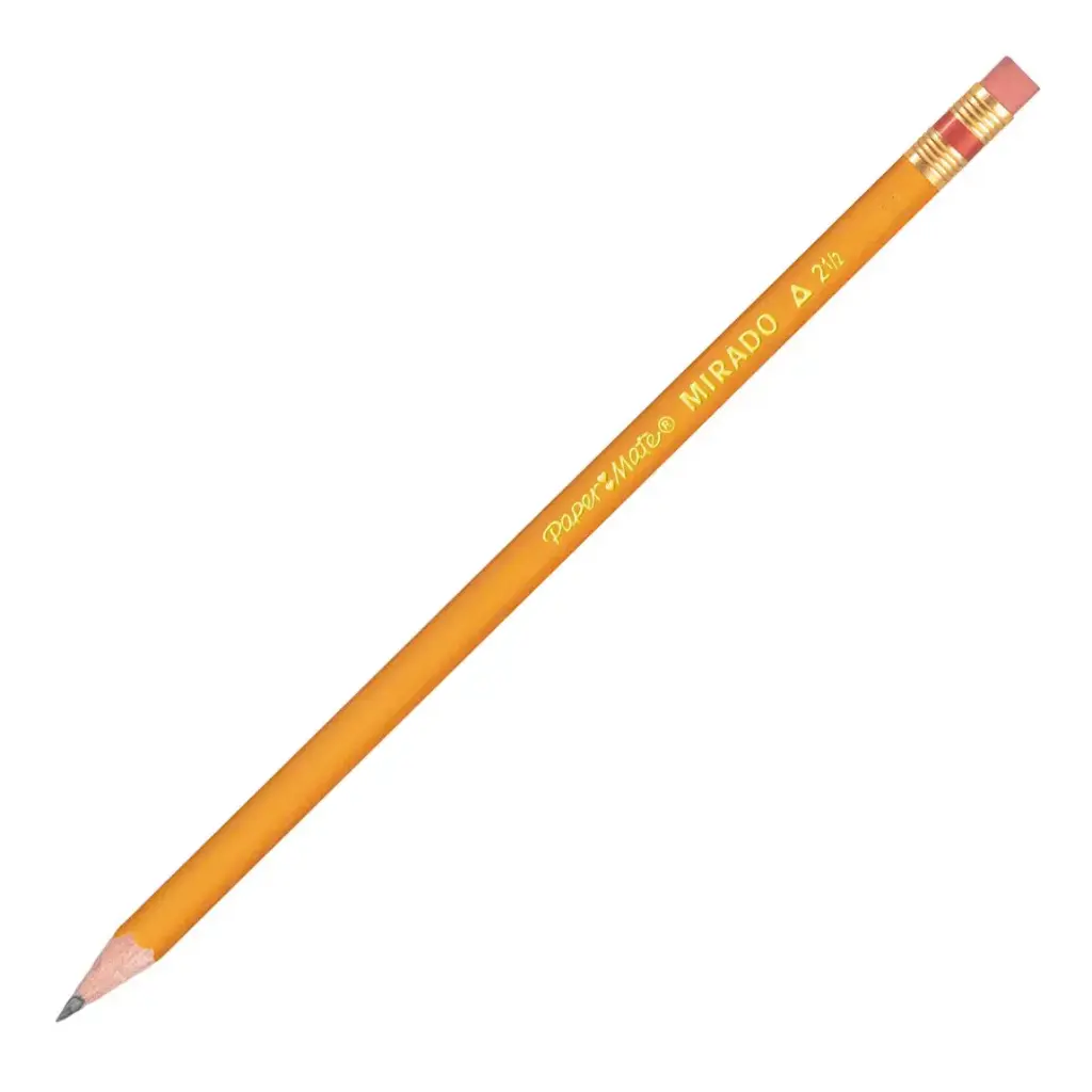 Lápiz 2.5HB Triangular Papermate Mirado