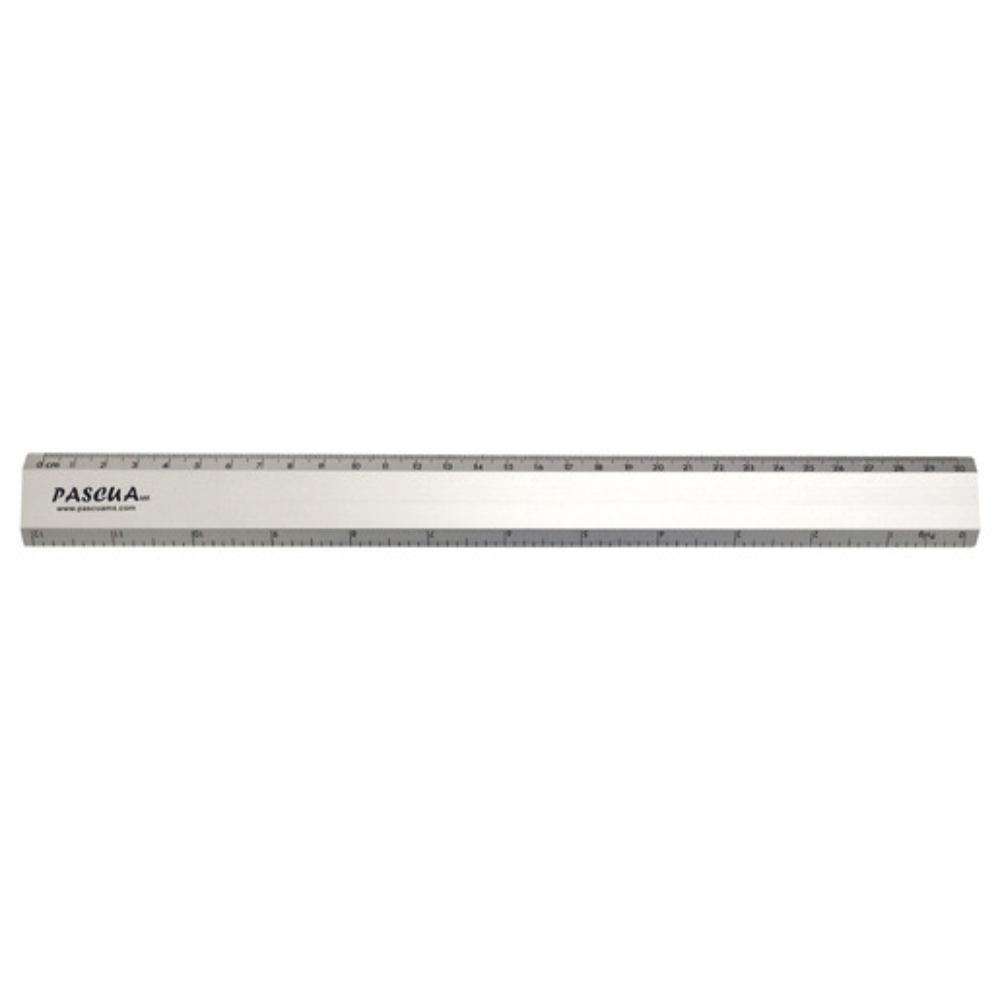 Regla Metalica 30 Cm Pascua