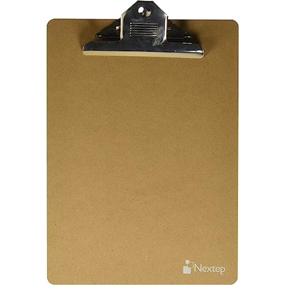 [NE-170] Tabla De Madera Carta C/Clip Nextep 