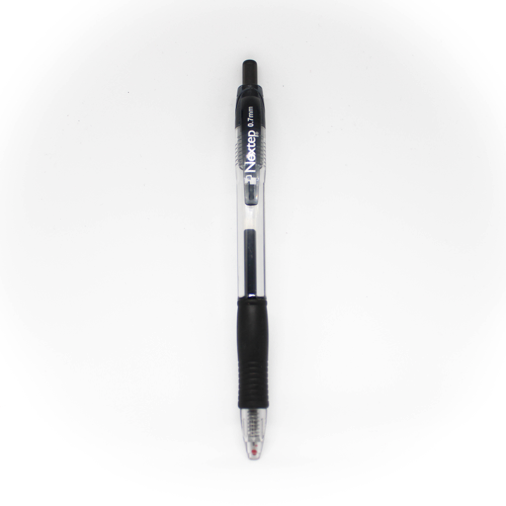 [NE-062N] Bolígrafo 0.7 mm Gel Retráctil Nextep (Negro)