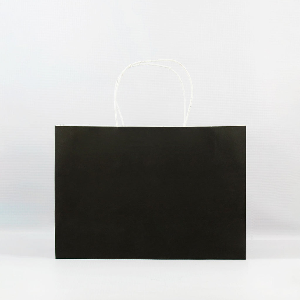 Bolsa Bond Asa Boutique Mediana Negra Caltom