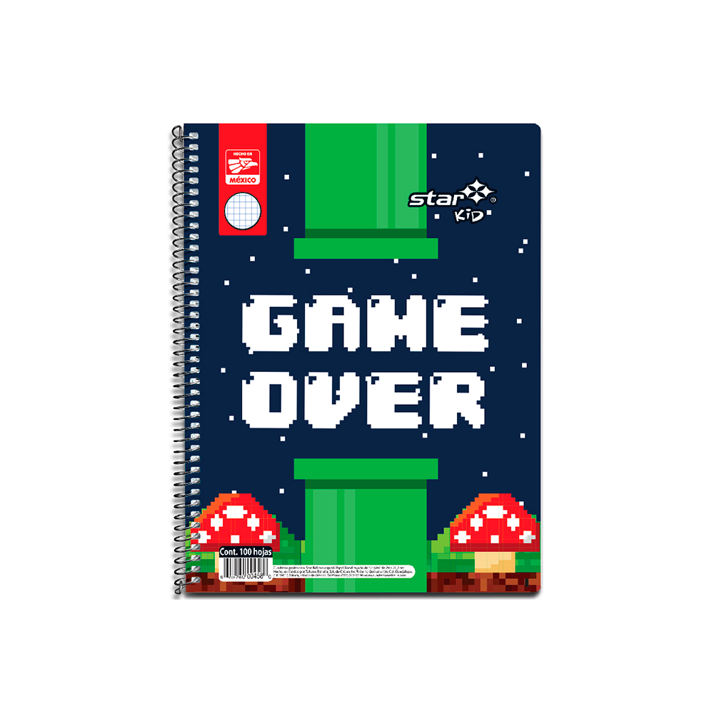 Cuaderno Profesional 100 Hojas Espiral Estrella