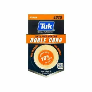 [4029] Cinta Doble Cara 19mmX1.5m Tuk