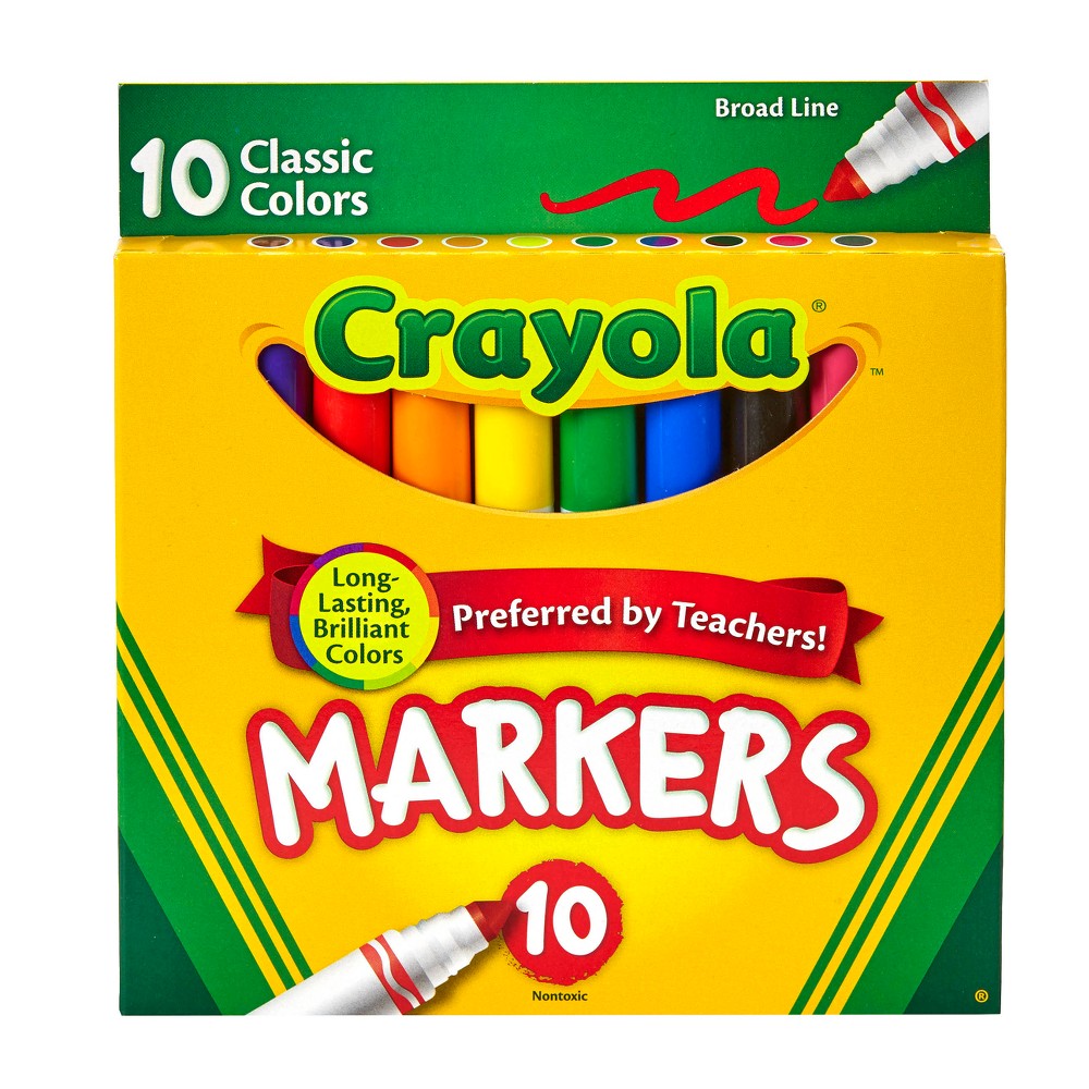 Marcadores 10 Pzas Crayola