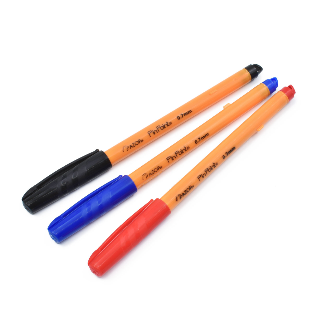 [6820NE] Bolígrafo 0.7 mm Azor Pin Point  (Negro)