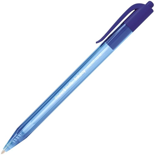 Bolígrafo 1 mm Azul Retráctil Paper Mate
