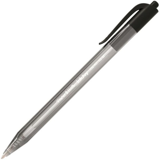 Bolígrafo 1 mm Negro Retráctil Paper Mate