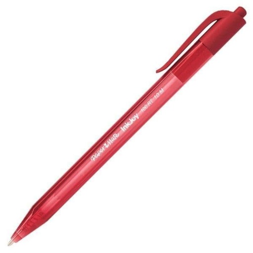 Bolígrafo 1 mm Rojo Retráctil Paper Mate