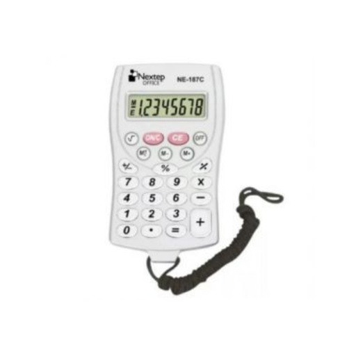 [NE-187C] Calculadora Bolsillo Cordon Nextep