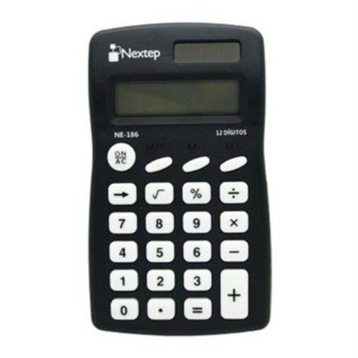 [NE-186] Calculadora Bolsillo Solar Nextep 