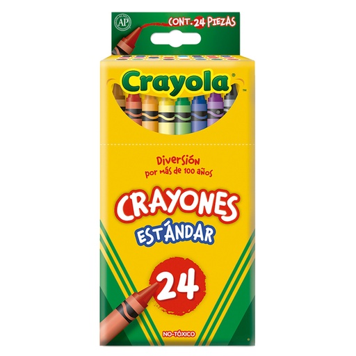 Crayones Estándar 24 Pzas Crayola