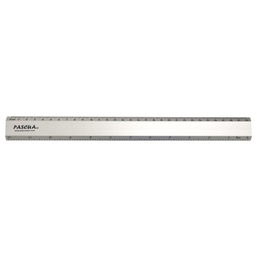Regla Metalica 30 Cm Pascua