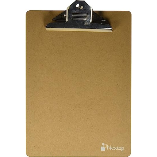 [NE-170] Tabla De Madera Carta C/Clip Nextep 