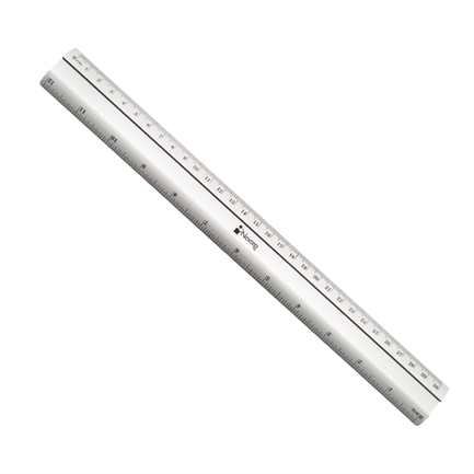 [NE-023] Regla Metálica 30 Cm Nextep
