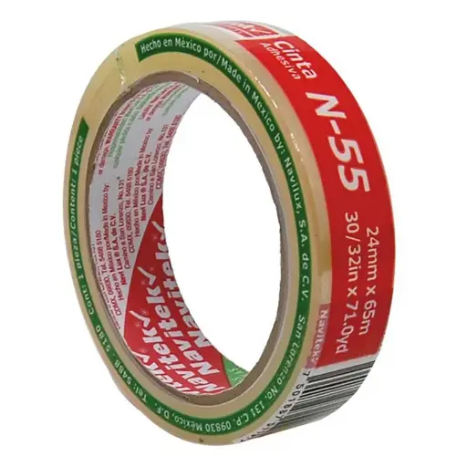 Cinta Adhesiva Transparente 24X65M Navitek N-55 