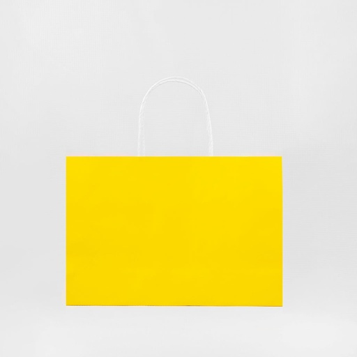 [B19BAMA] Bolsa Bond Asa Boutique Mediana Amarilla Caltom