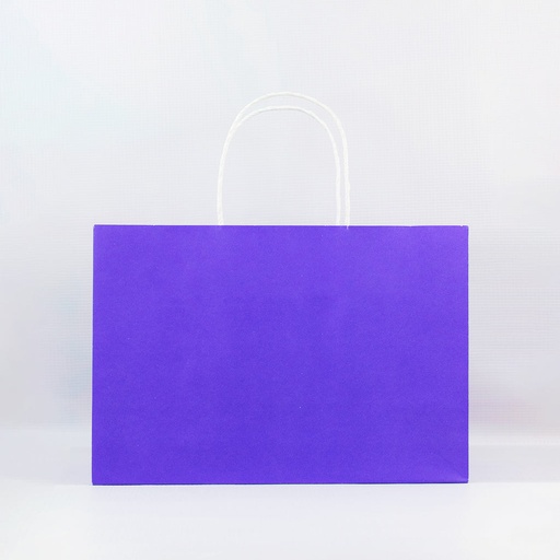 [B19BMOR] Bolsa Bond Asa Boutique Mediana Morada Caltom