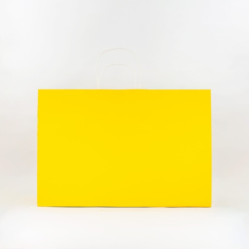 [B20BAMA] Bolsa Bond Asa Boutique Grande Amarillo Caltom 