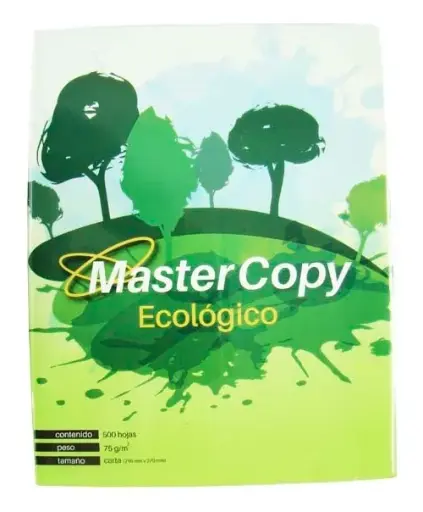 Paquete 500 Hojas Carta Master Copy 