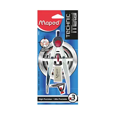 Compas Metalico Precisión Maped Technic