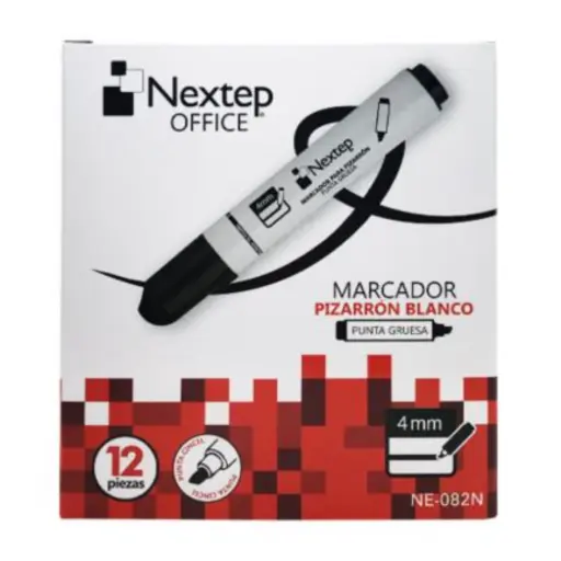 Marcador P/Pizarron 12 Piezas Nextep 